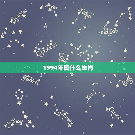 1994是什么年|1994属于什么年